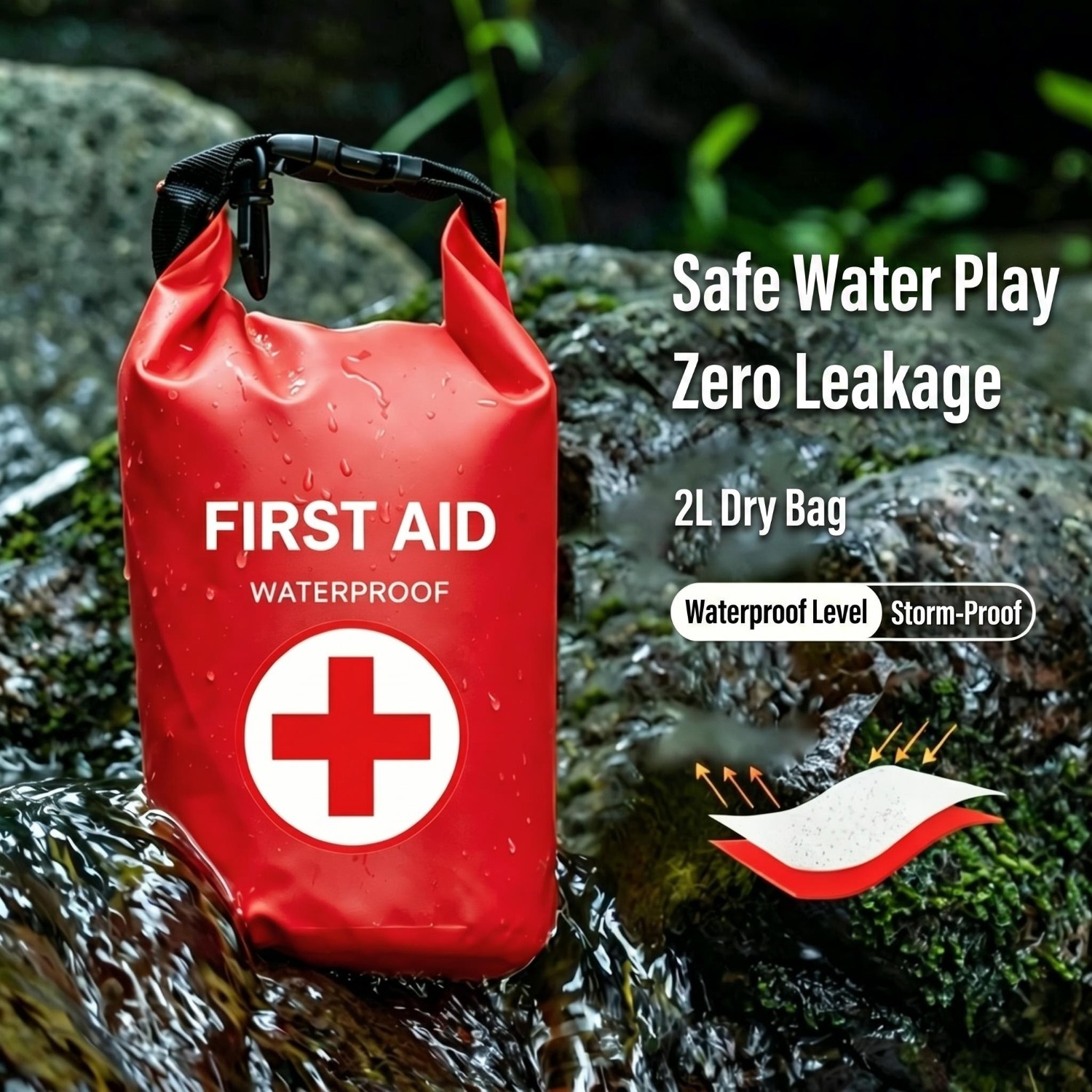 2L Waterproof First Aid Bag Ro - Bivy Bag Emergency avis et prix