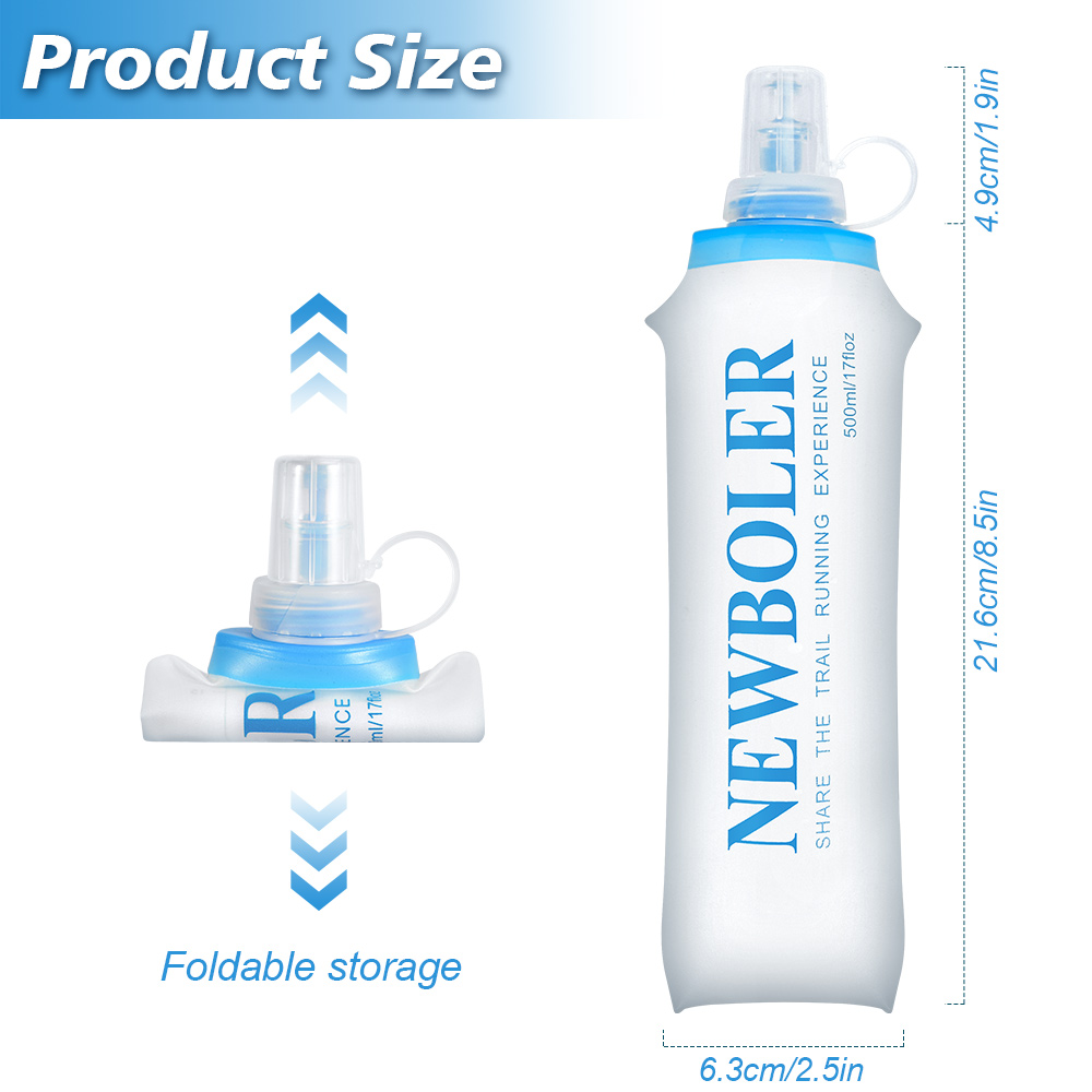 150/250/300/500/750ml Outdoor  - Water Bag Collapsible avis et prix