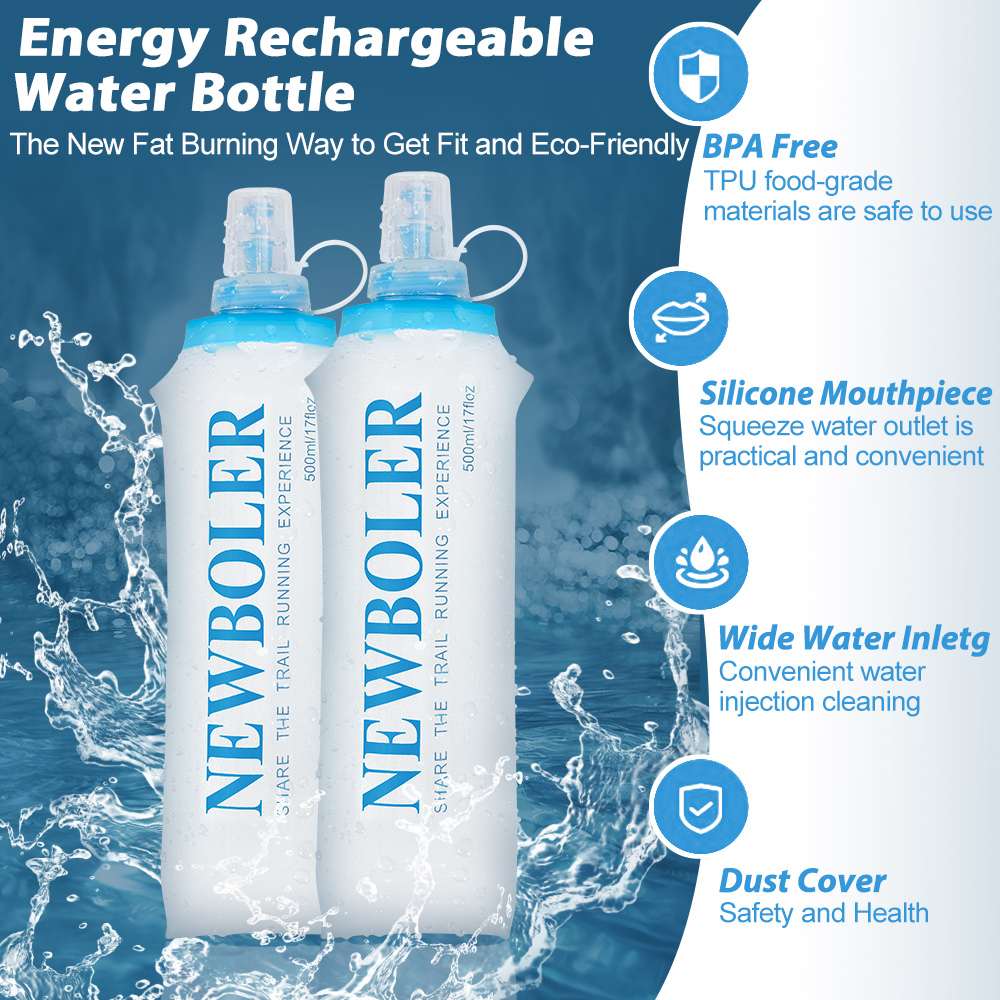 150/250/300/500/750ml Outdoor  - Water Bag Collapsible avis et prix