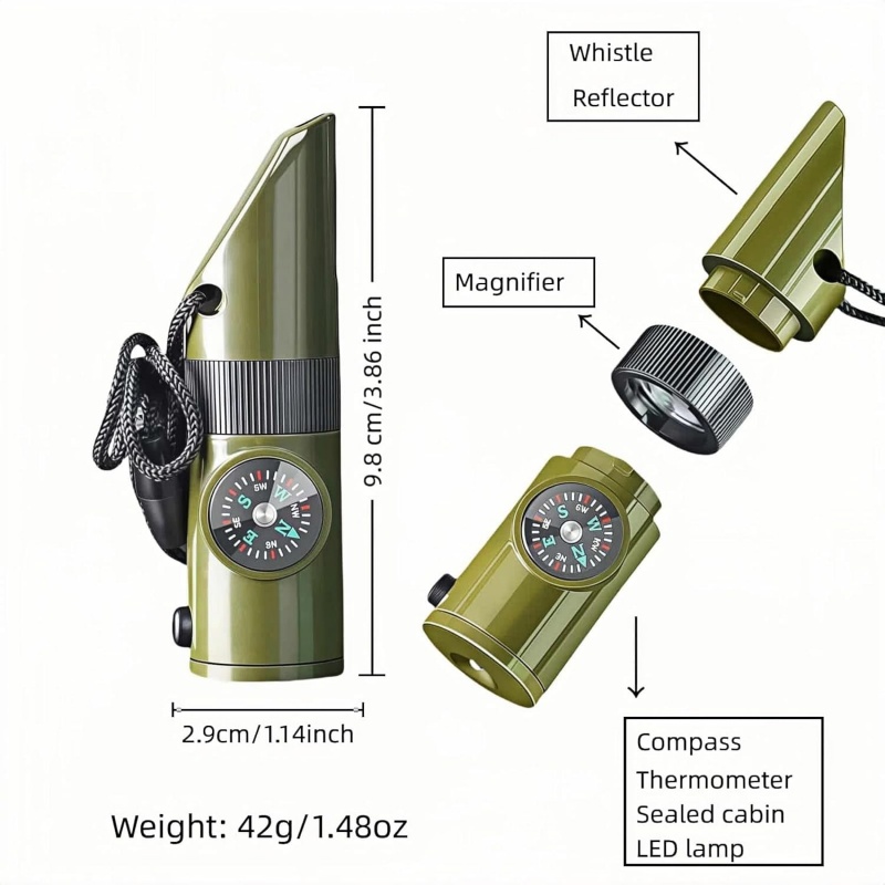 3-in-1 Emergency Whistles with - Emergency Whistle Loud avis et prix
