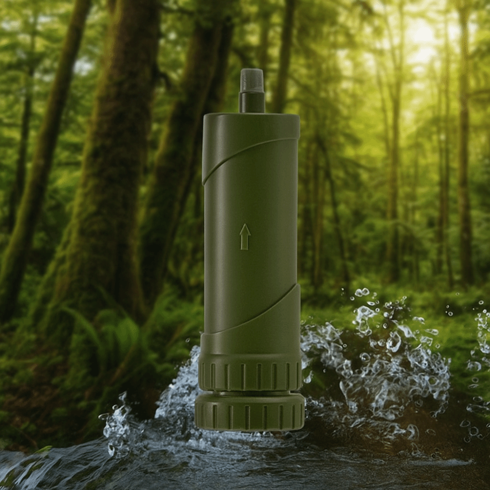ABS Outdoor Mini Water Filter  - Water Purification Straw avis et prix