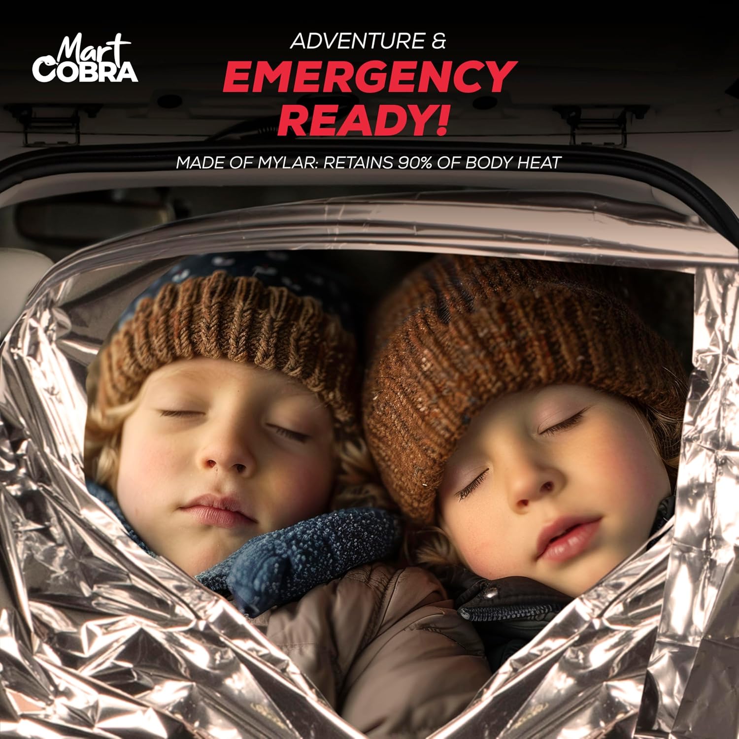 100-Pack Reflective Thermal Bl - Survival Blanket Reflective avis et prix