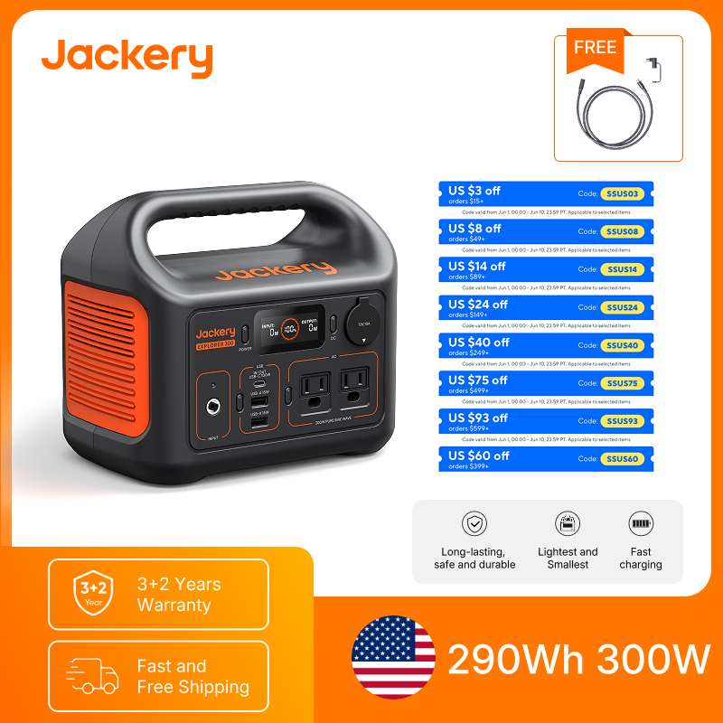 Jackery Portable Power Station - Solar Emergency Charger avis et prix