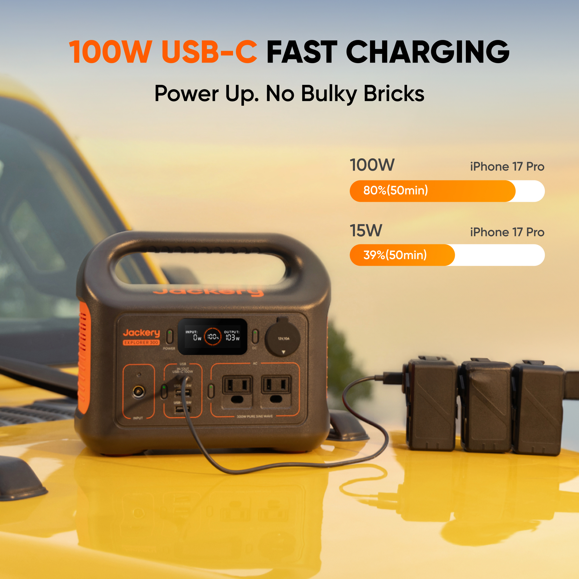 Jackery Portable Power Station - Solar Emergency Charger avis et prix