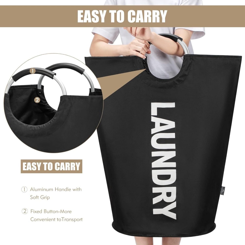 1pc Large Laundry Basket，Colla - Water Bag Collapsible avis et prix