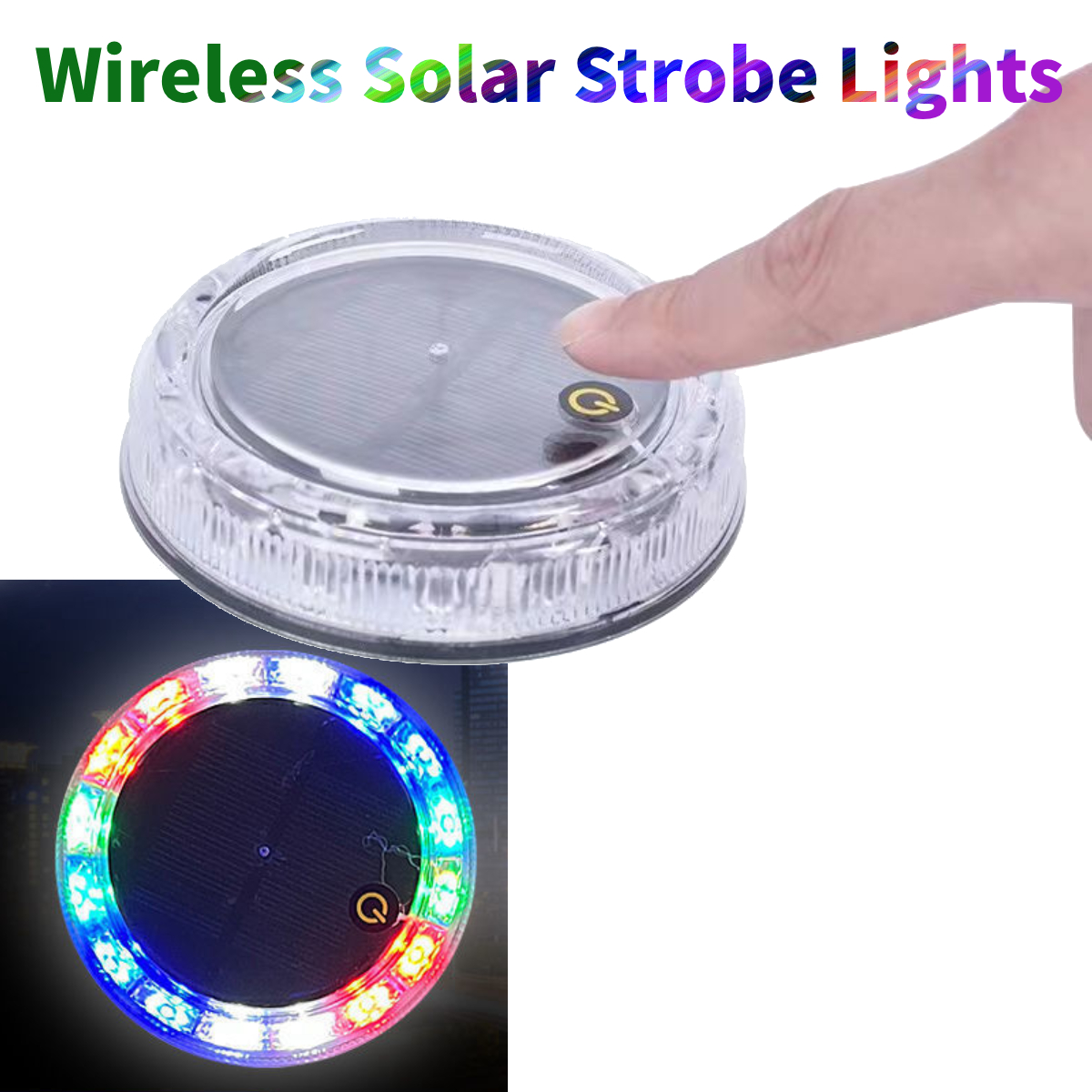 1/2x Car Wireless Strobe Touch - Sos Light Strobe avis et prix