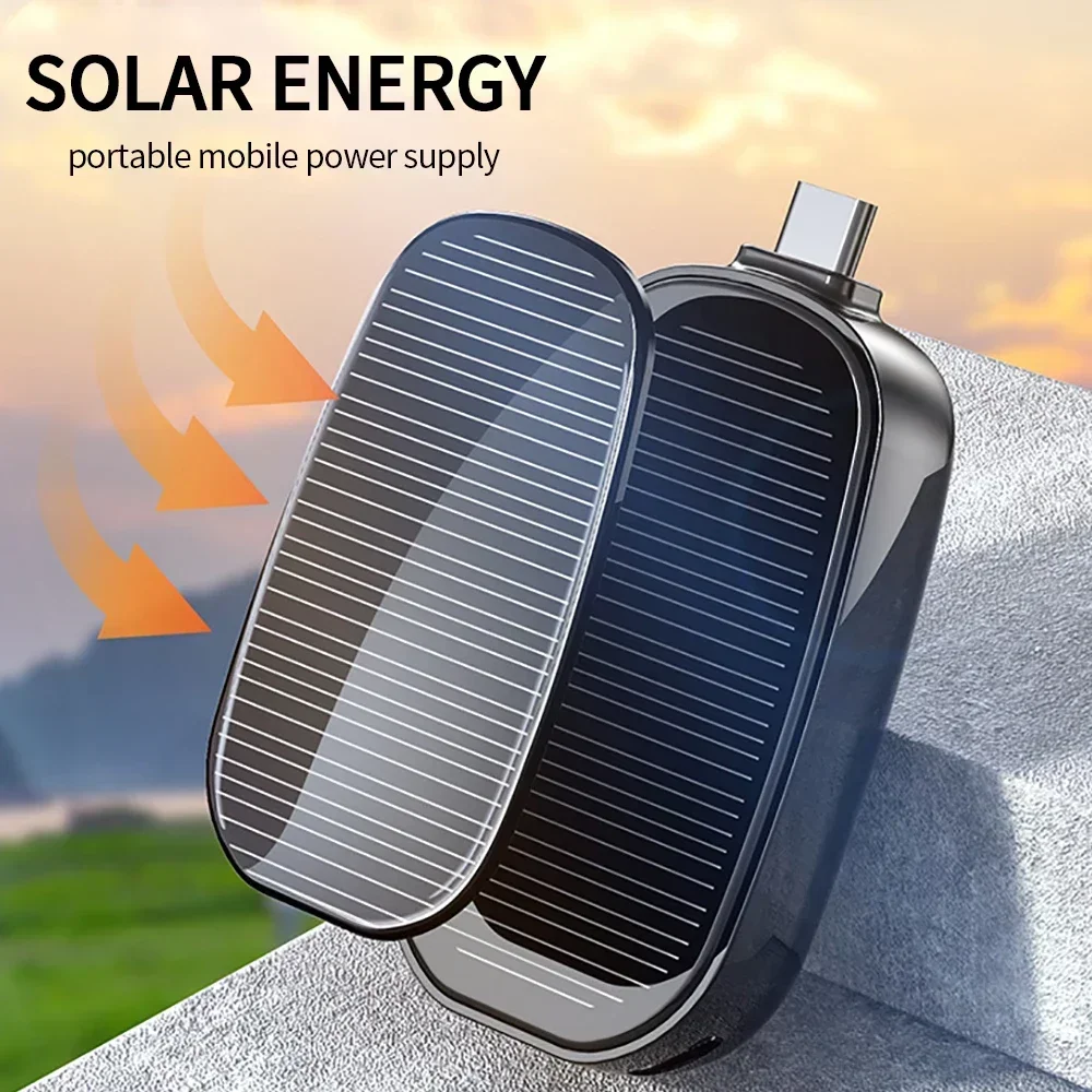 1200mAh Solar Mini Power Bank  - Solar Emergency Charger avis et prix