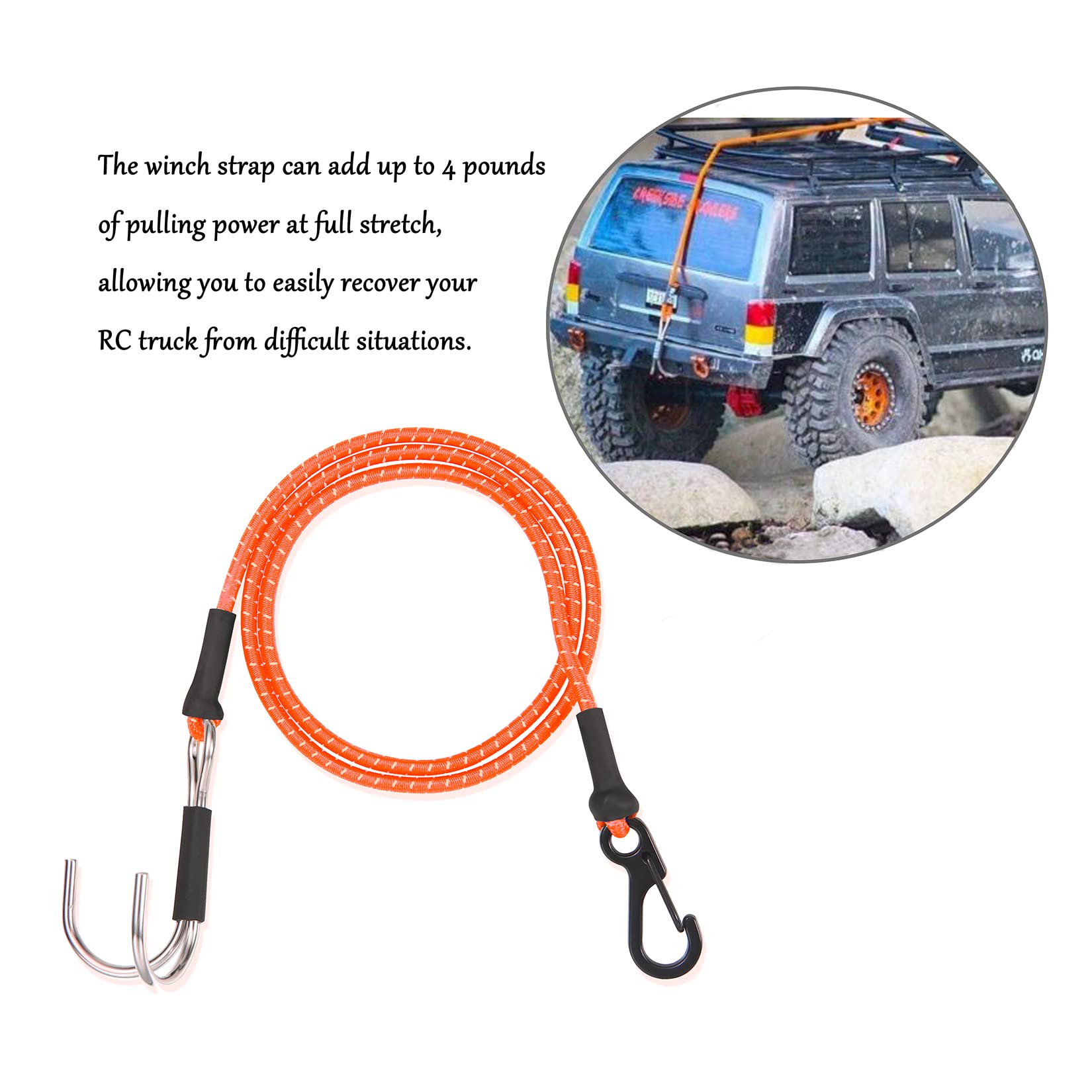 1/10 Kinetic Winch Strap Escap - Rescue Rope Throw avis et prix