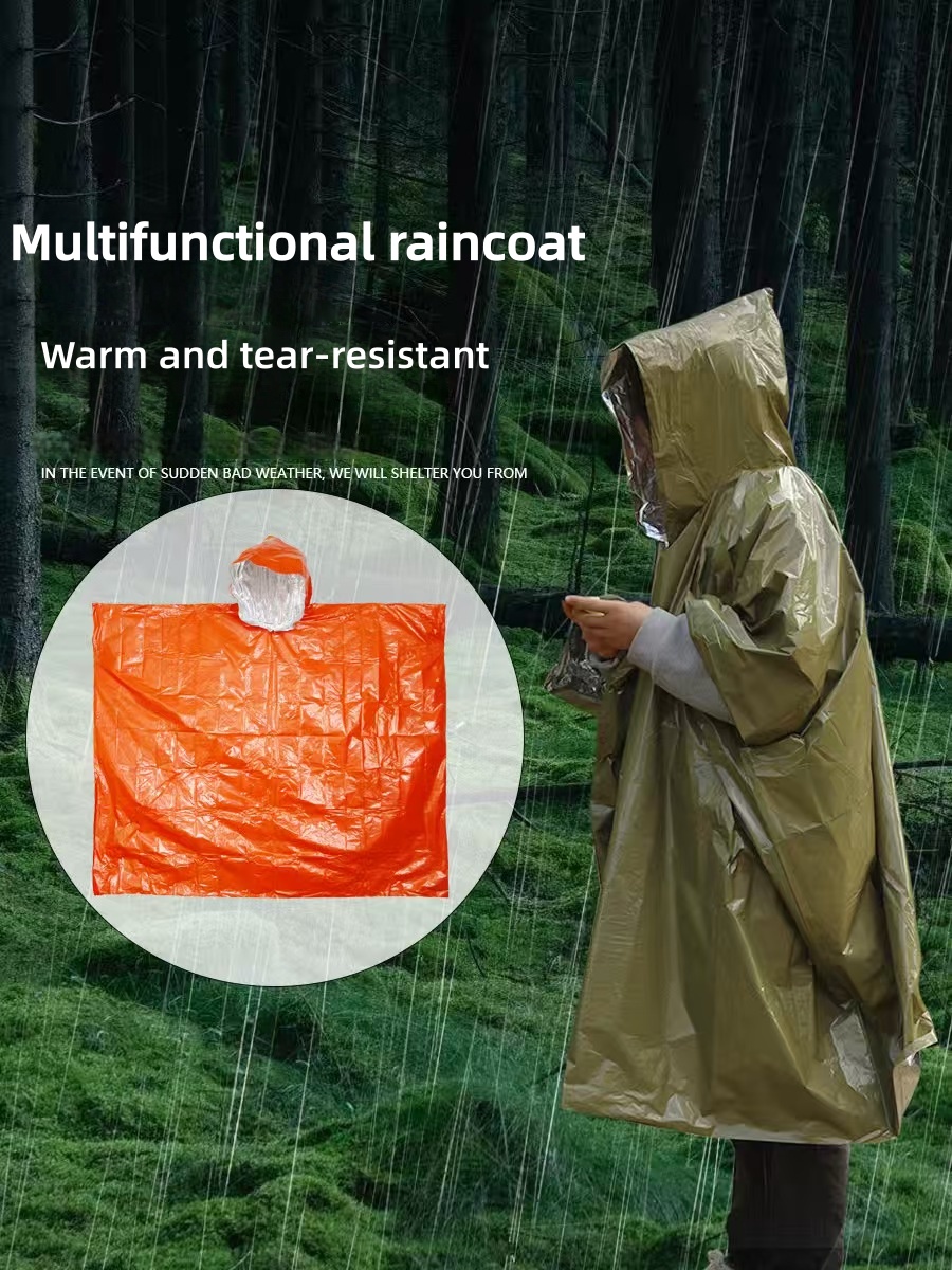 Outdoor Portable Emergency Rai - Survival Blanket Reflective avis et prix