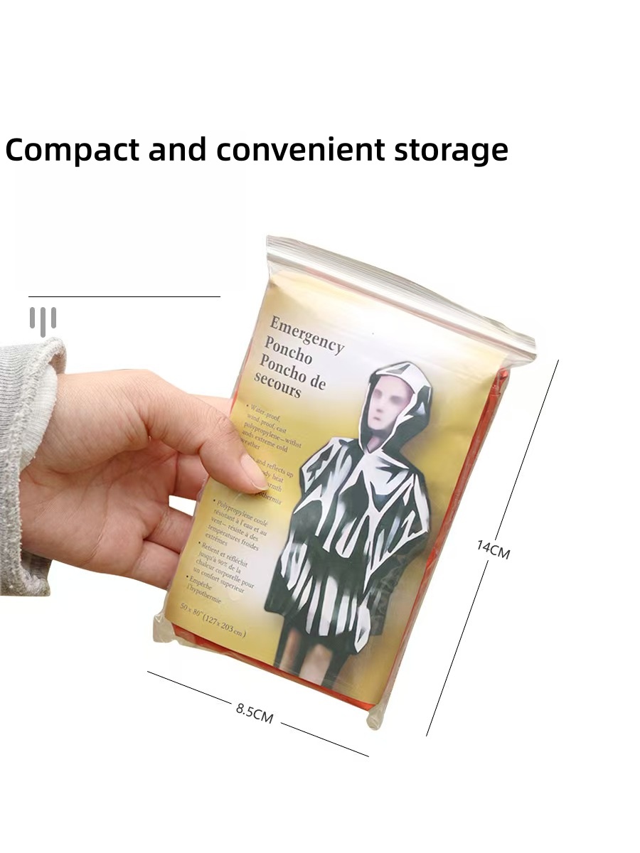Outdoor Portable Emergency Rai - Survival Blanket Reflective avis et prix