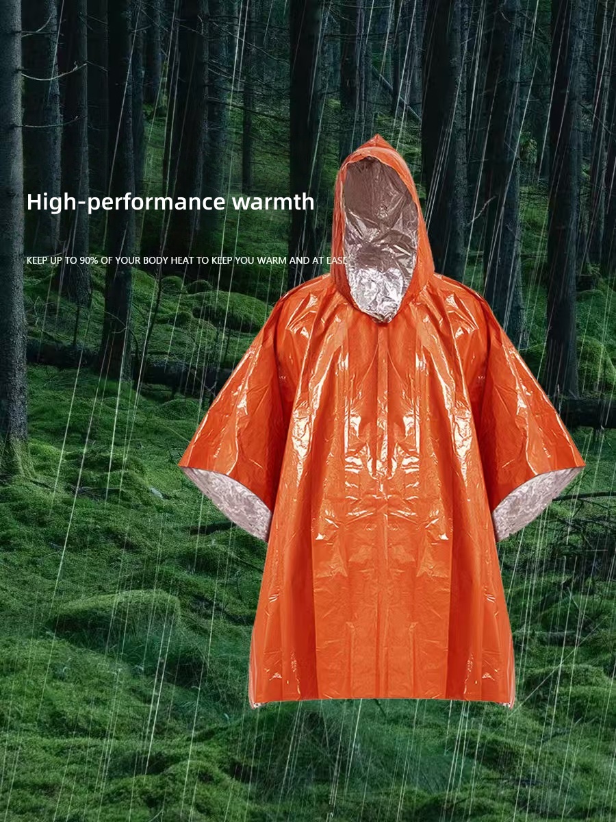 Outdoor Portable Emergency Rai - Survival Blanket Reflective avis et prix