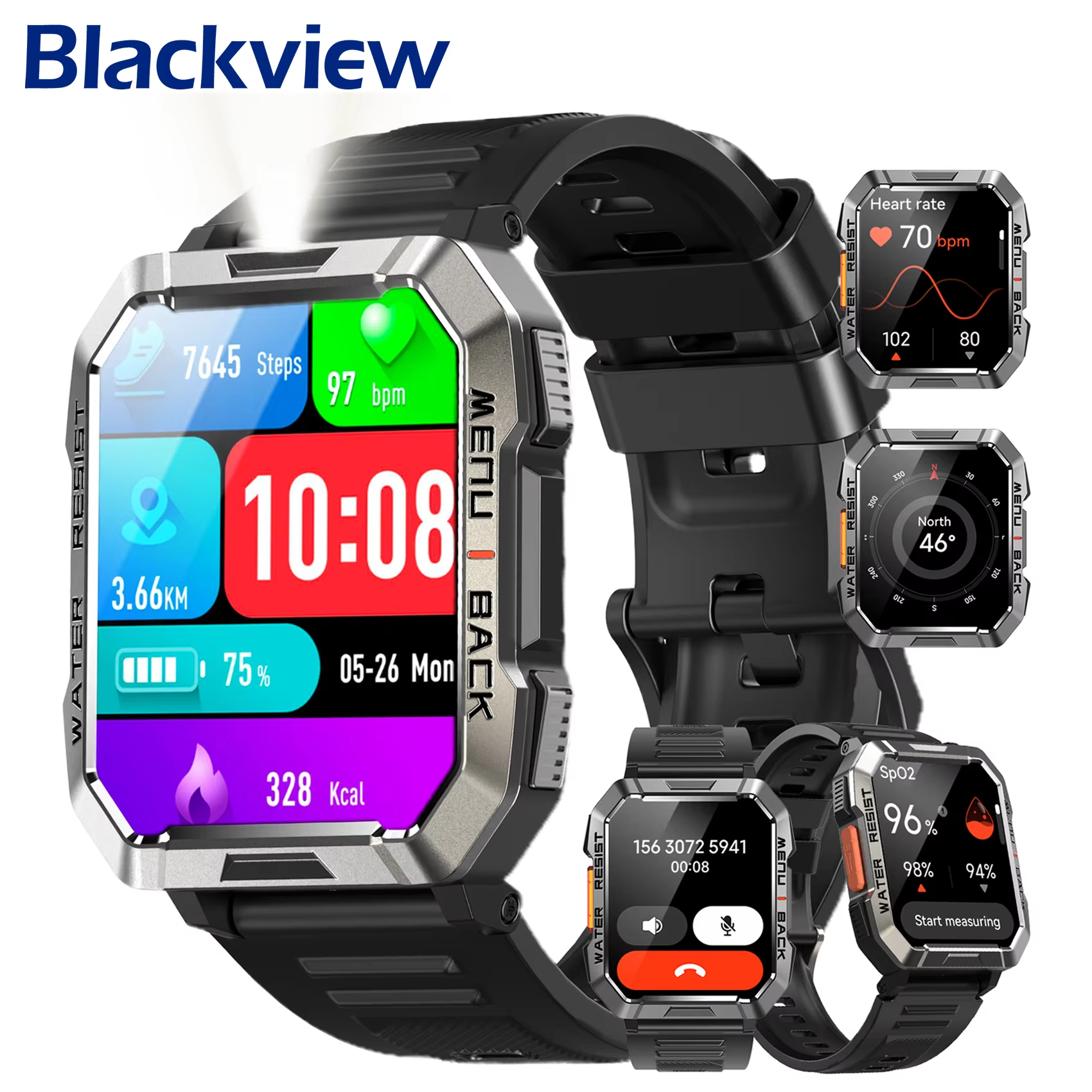 Blackview W60 Waterproof Smart - Compass Lensatic avis et prix