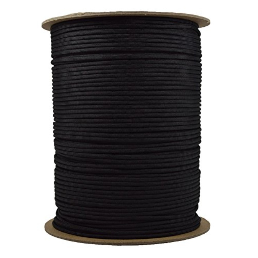 Paracord 1000 ft. Spool - Blac - Para Cord 1000Ft avis et prix