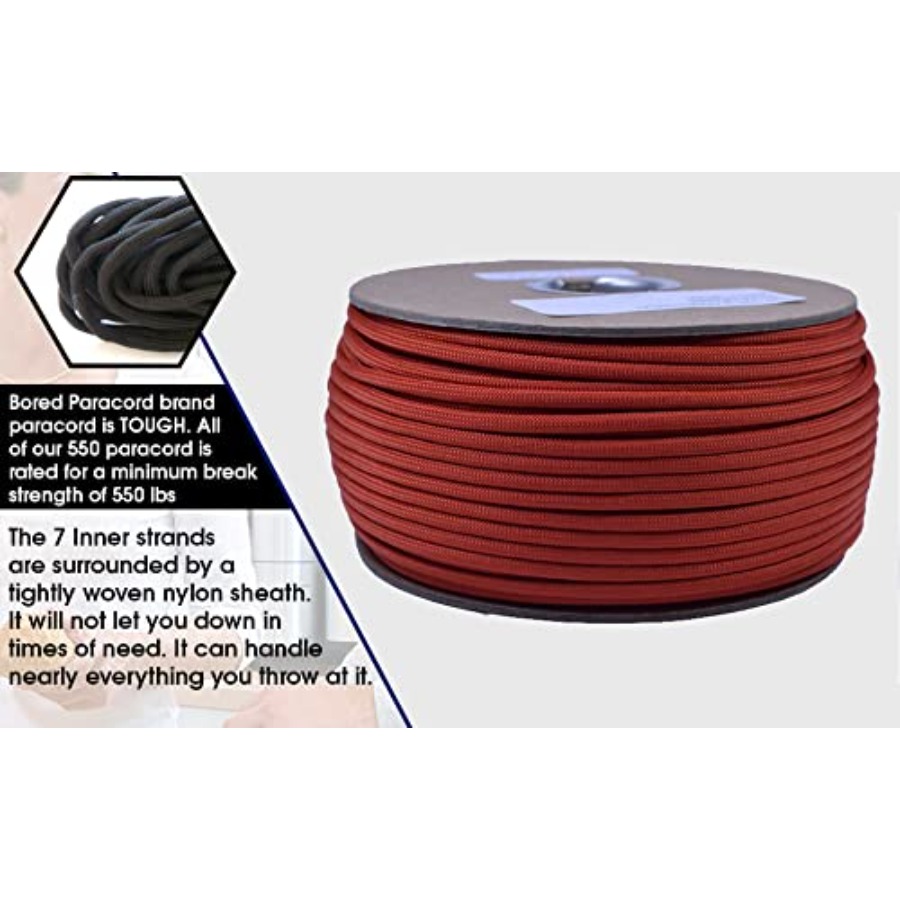 Paracord 1000 ft. Spool - Blac - Para Cord 1000Ft avis et prix