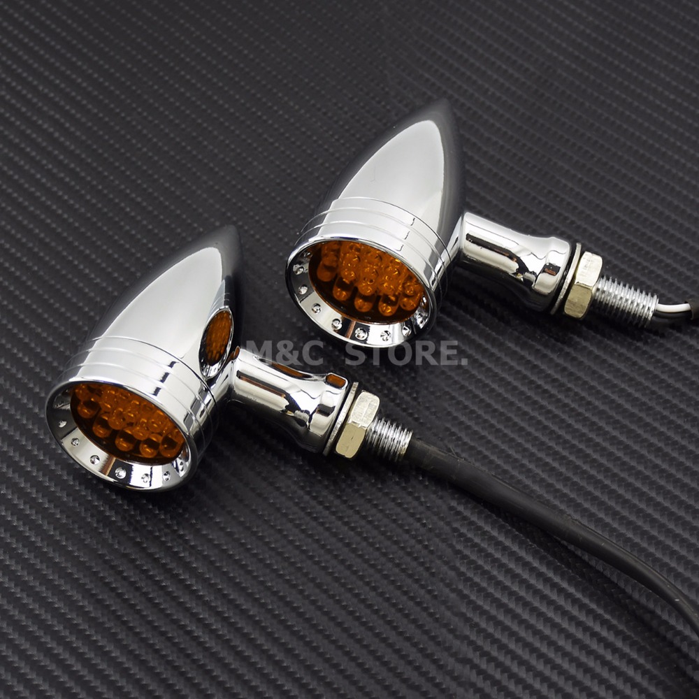 Motorcycle LED Turn Signal Bul - Signal Panel Orange avis et prix