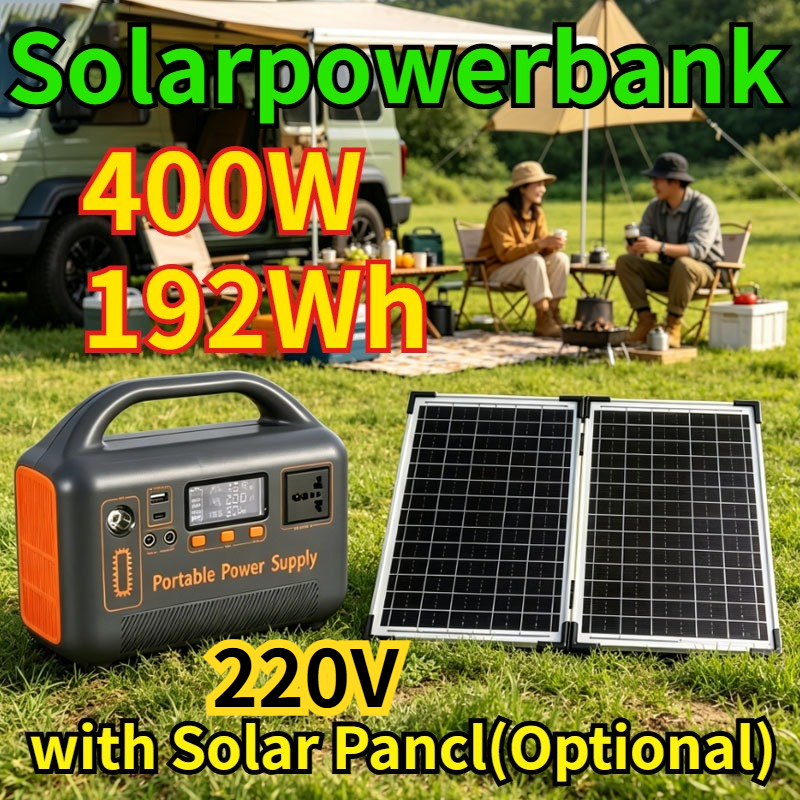 New 400W Portable Power Statio - Solar Emergency Charger avis et prix