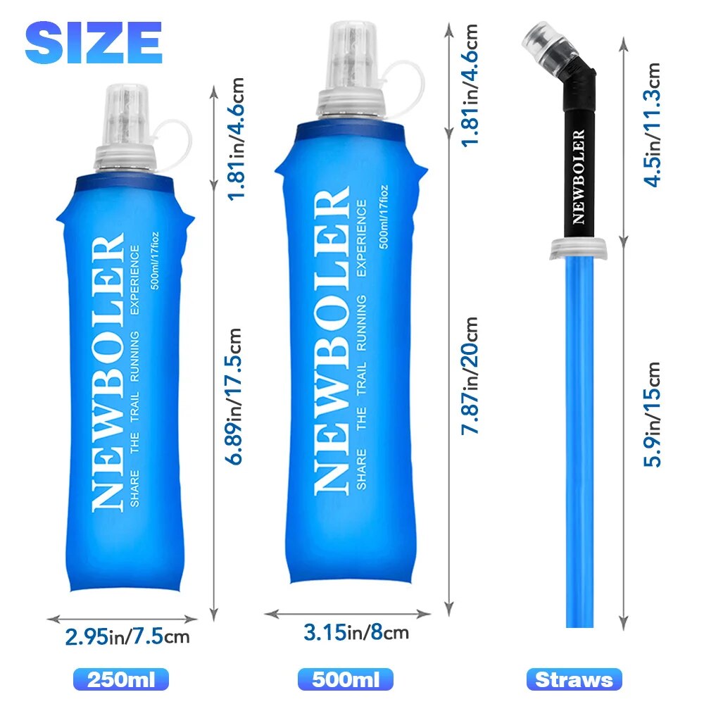 NEWBOLER 250ml 500ml Water Bot - Water Bag Collapsible avis et prix