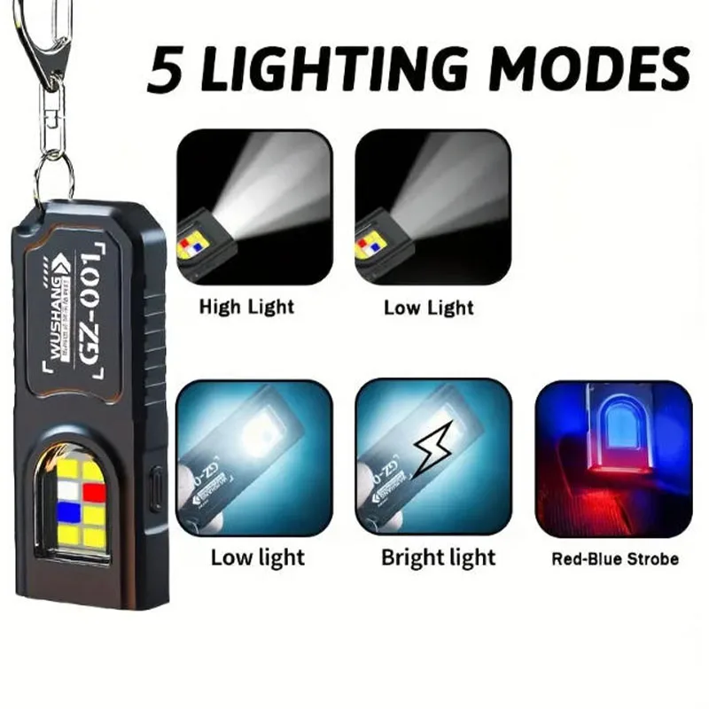 LED Keychain Flashlight Type C - Fishing Kit Compact avis et prix