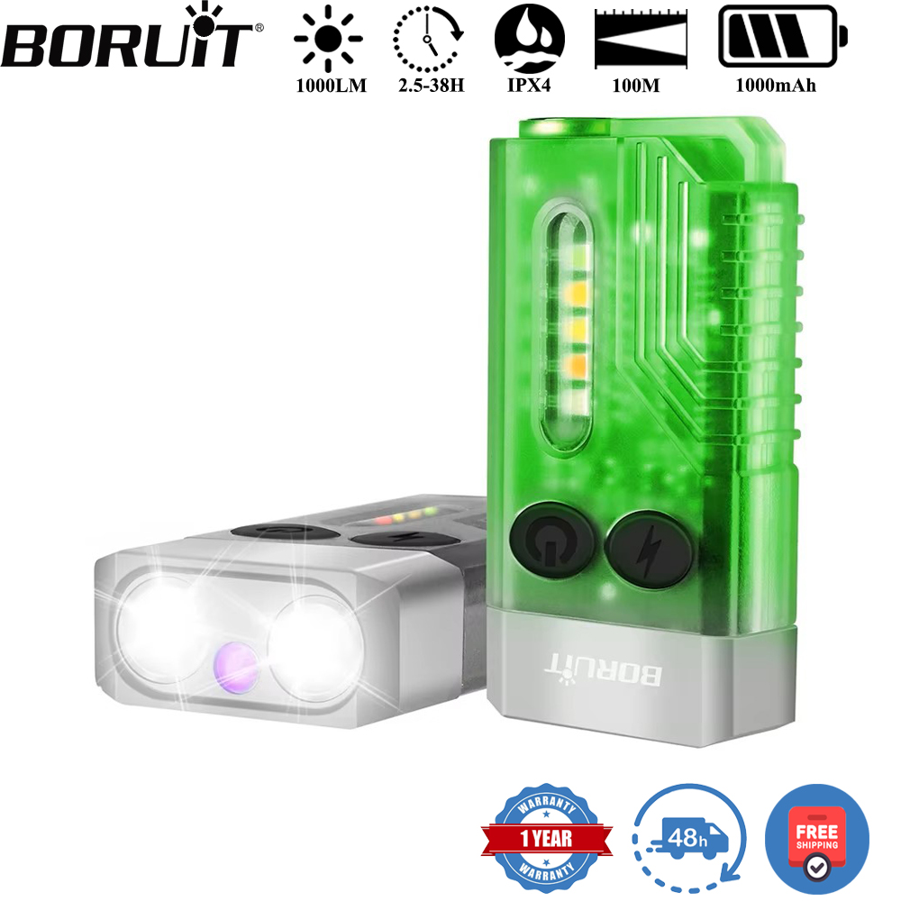 BORUiT V10 Keychain UV LED EDC - Fishing Kit Compact avis et prix