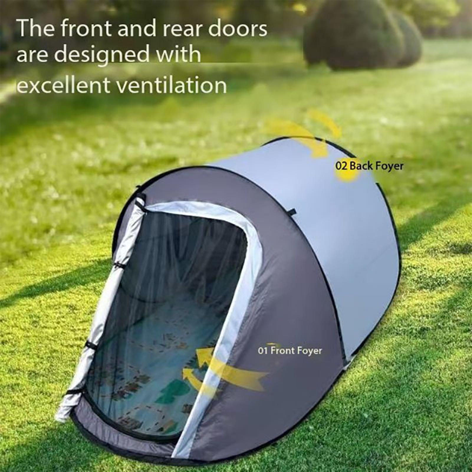 Hand-throw Automatic Open Camp - Emergency Mylar Tent avis et prix