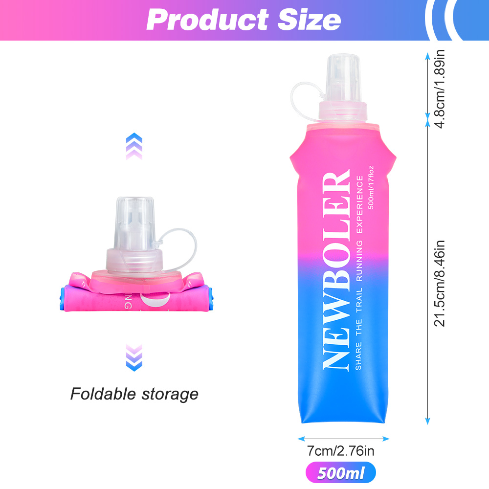 NEWBOLER Water Bottle Folding  - Water Bag Collapsible avis et prix
