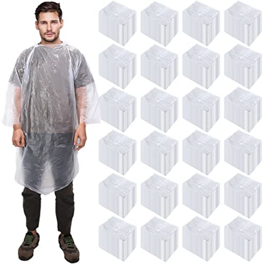 150 Pcs Disposable Rain Poncho - Emergency Poncho Rain avis et prix