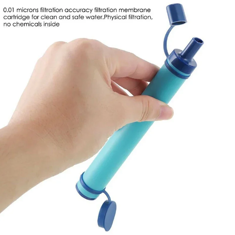 1pc Outdoor Mini Water Filter  - Water Purification Straw avis et prix