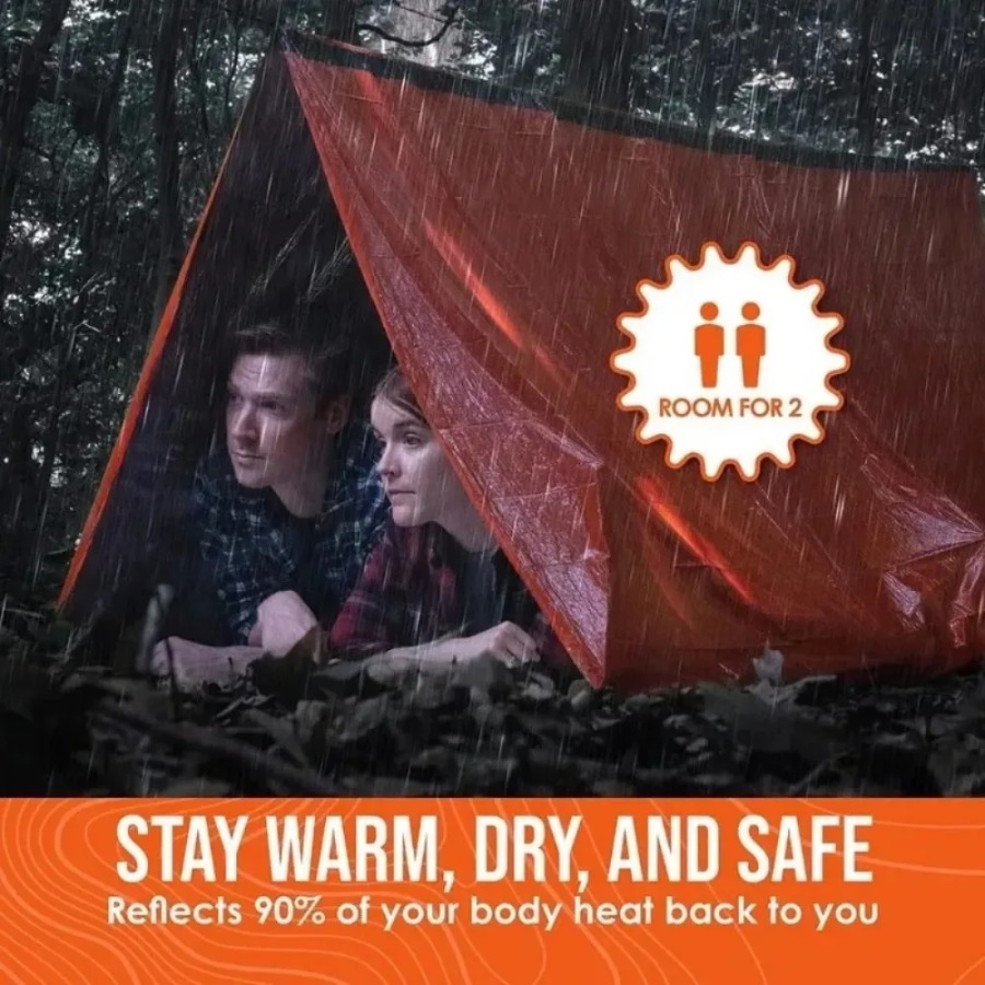 1PC Anti-rain Emergency Sleepi - Emergency Mylar Tent avis et prix