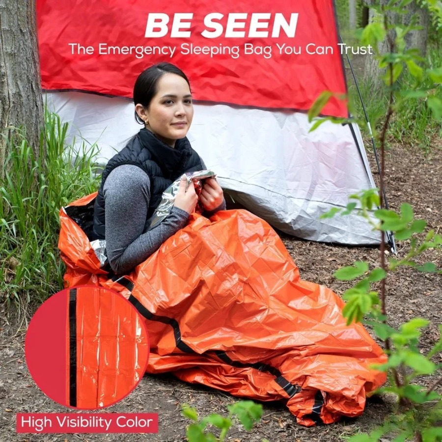 1PC Anti-rain Emergency Sleepi - Emergency Mylar Tent avis et prix
