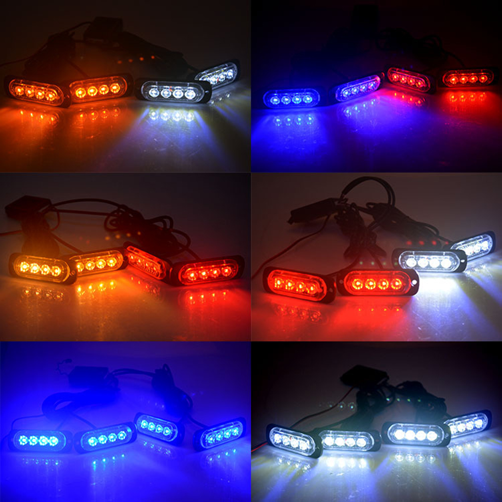 Wireless Grille Police Lights  - Sos Light Strobe avis et prix