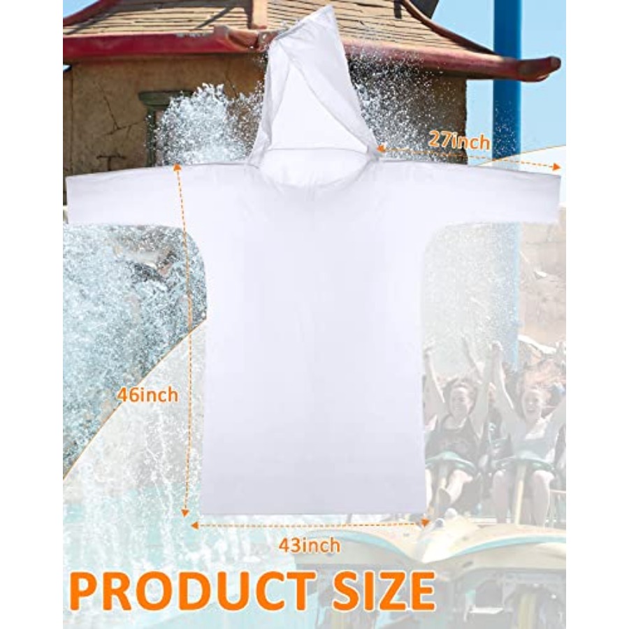 120 Pack Disposable Rain Ponch - Emergency Poncho Rain avis et prix