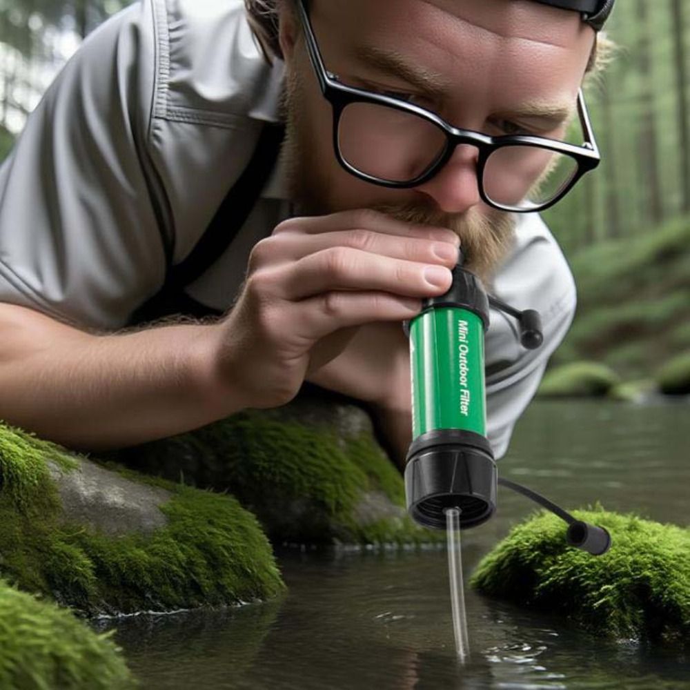 Mini Mini Water Filter Straw S - Water Purification Straw avis et prix