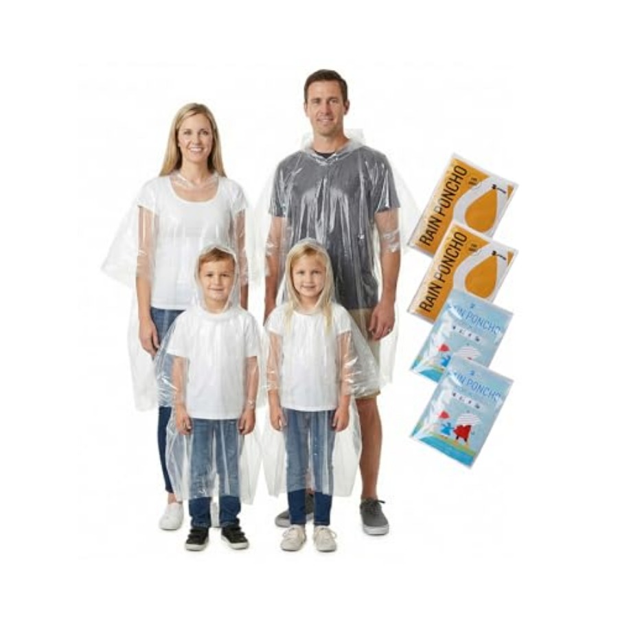Disposable Rain Ponchos Emerge - Emergency Poncho Rain avis et prix