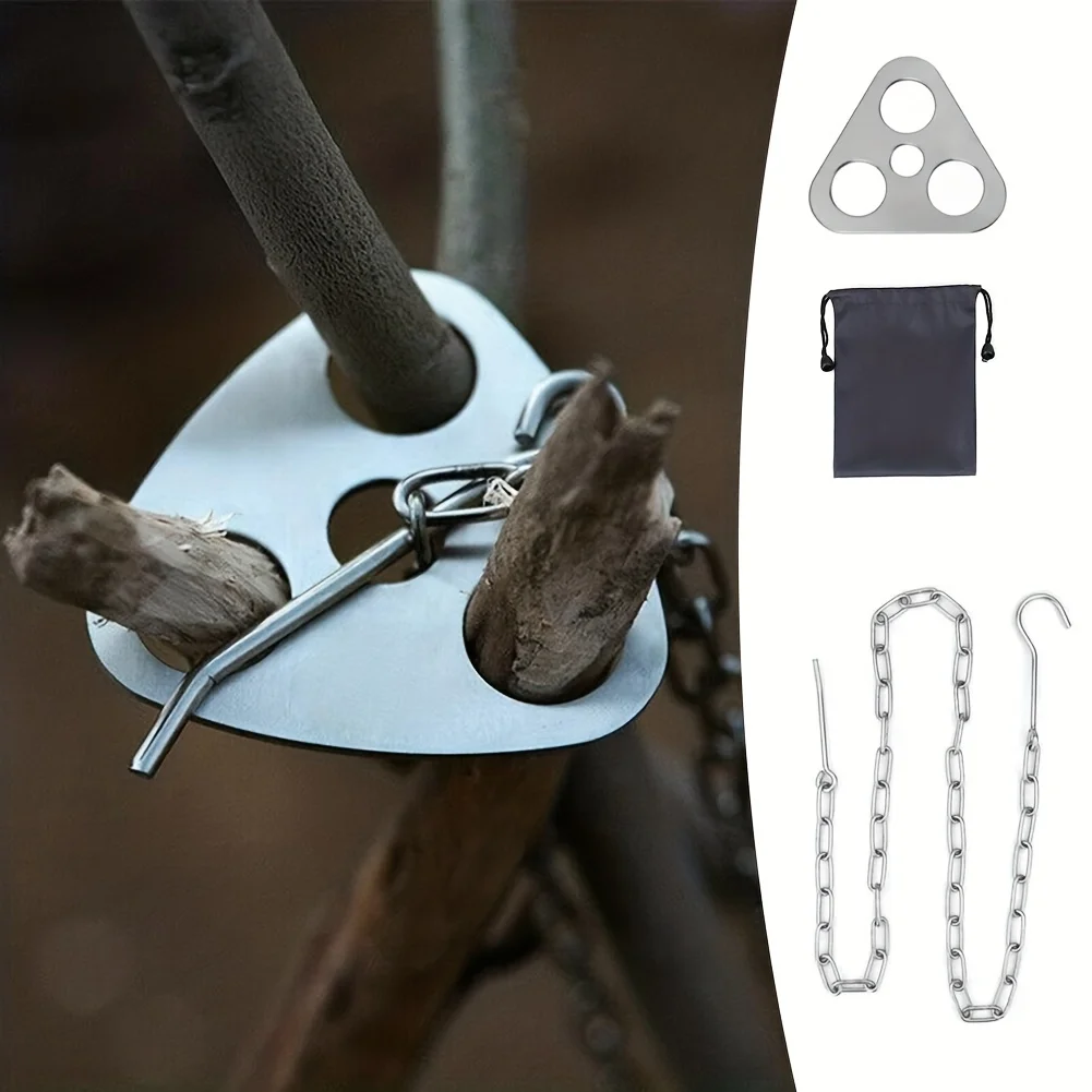 Outdoor BBQ Tripod Portable De - Fire Starting Kit avis et prix
