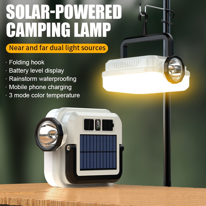PACOONE Multifunctional Campin - Solar Emergency Charger avis et prix