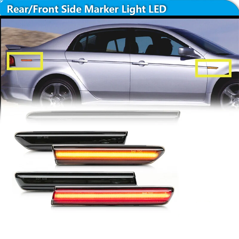 For Acura TL Car LED Front Rea - Signal Flare Kit avis et prix