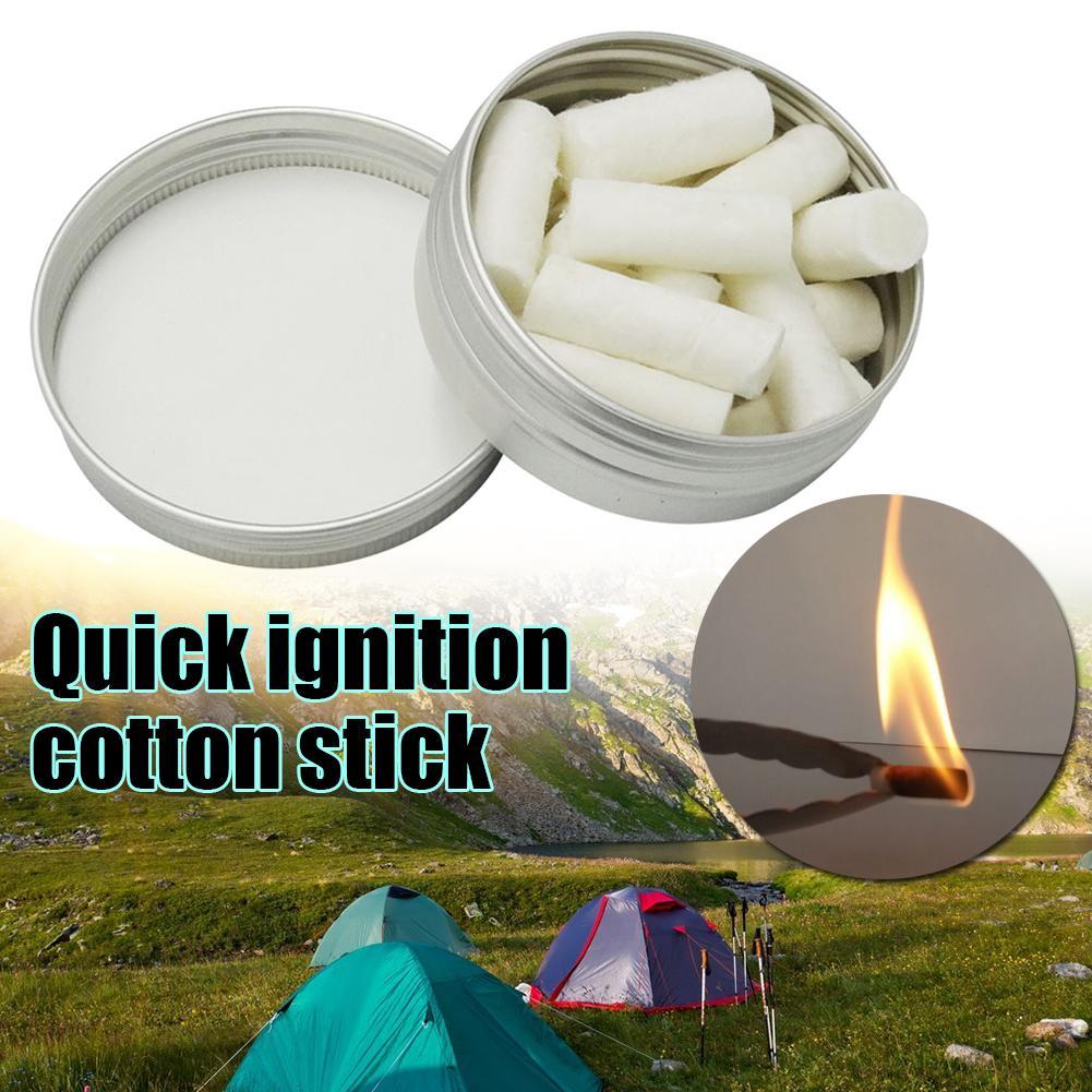 12pcs Outdoor Camping Paraffin - Fire Starting Kit avis et prix