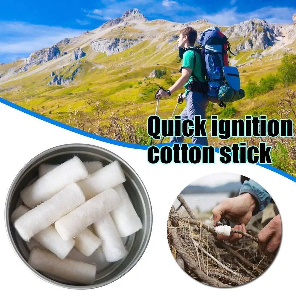 12pcs Outdoor Camping Paraffin - Fire Starting Kit avis et prix