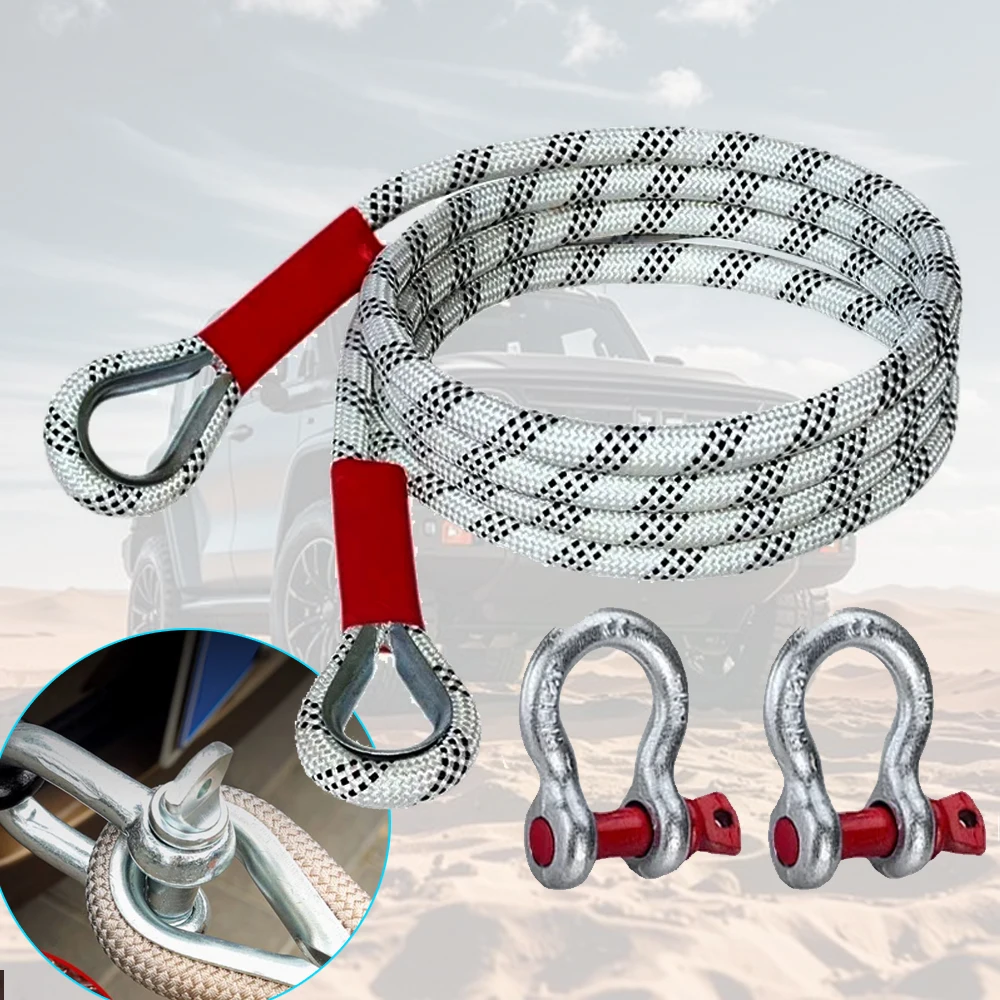 New Car Tow Strap 4x4 Offroad  - Rescue Rope Throw avis et prix
