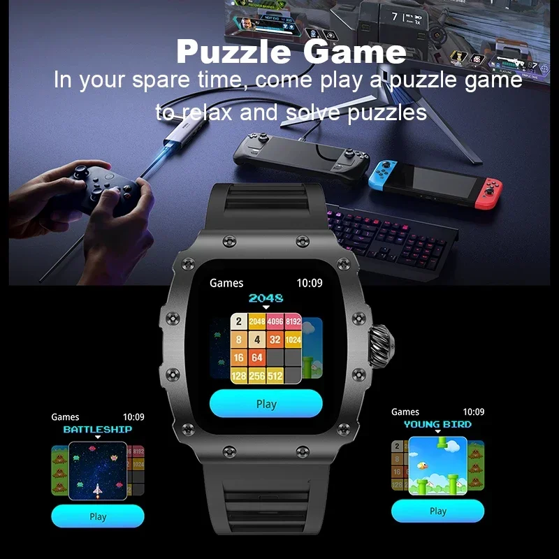 New Trend Smart Watch 1.76 inc - Compass Lensatic avis et prix