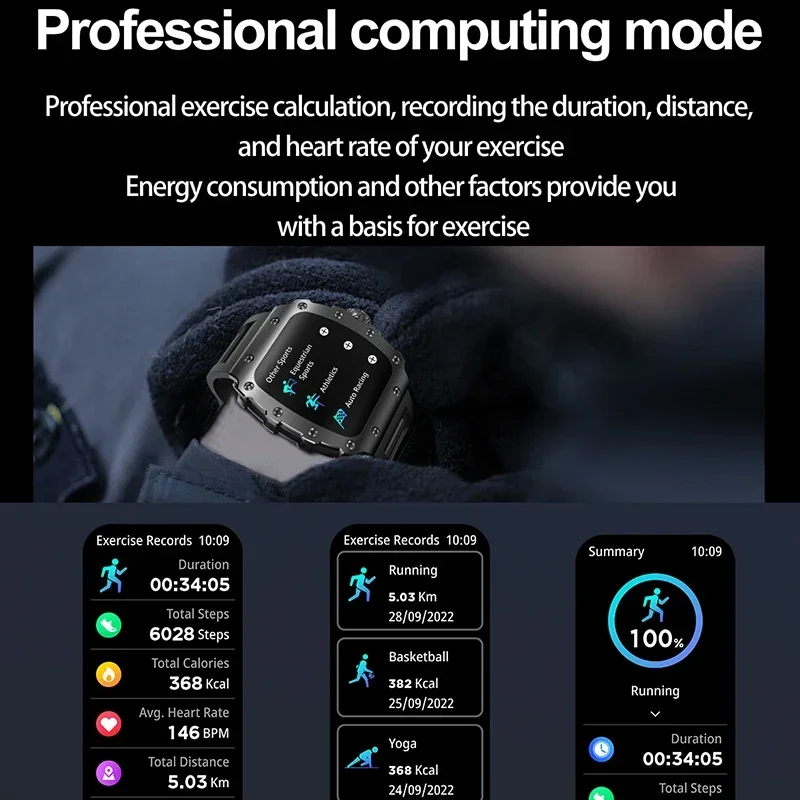 New Trend Smart Watch 1.76 inc - Compass Lensatic avis et prix