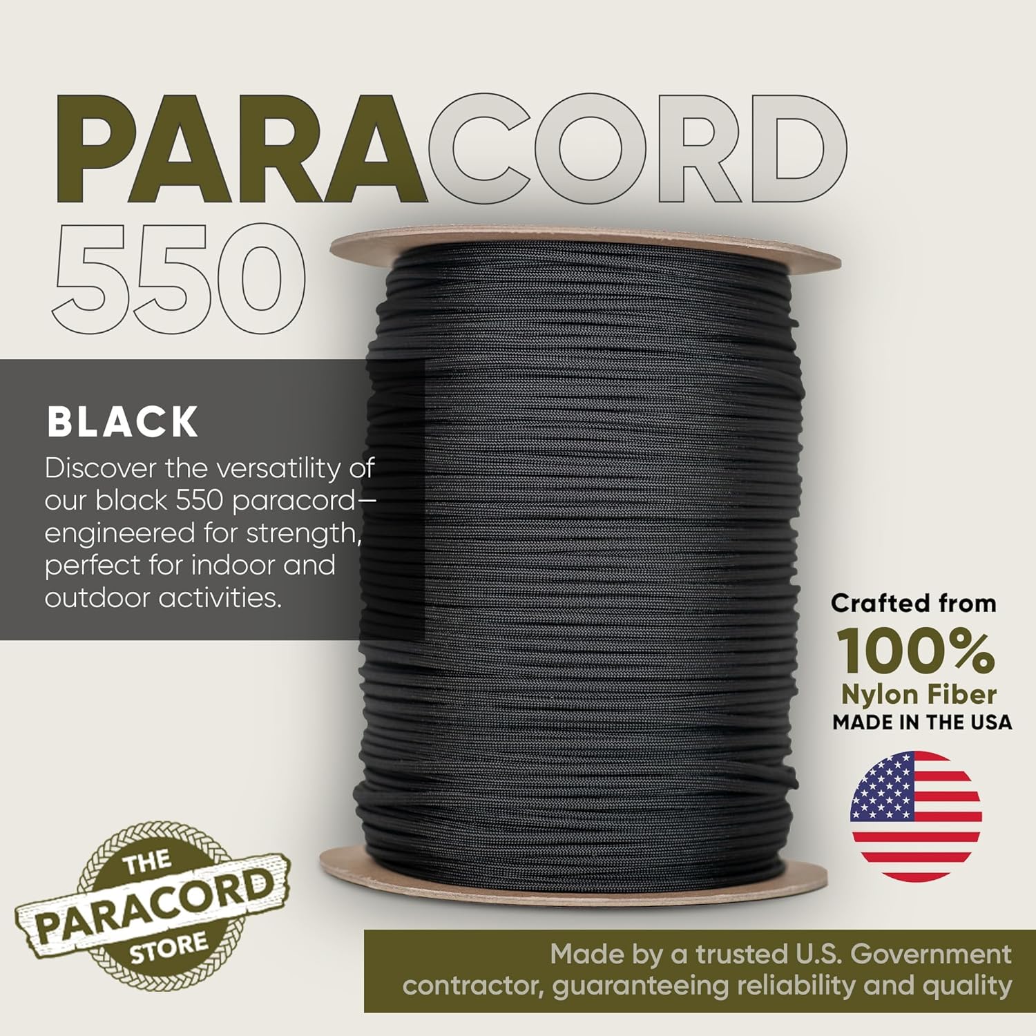 Type III 550 Paracord 1000 FT  - Para Cord 1000Ft avis et prix