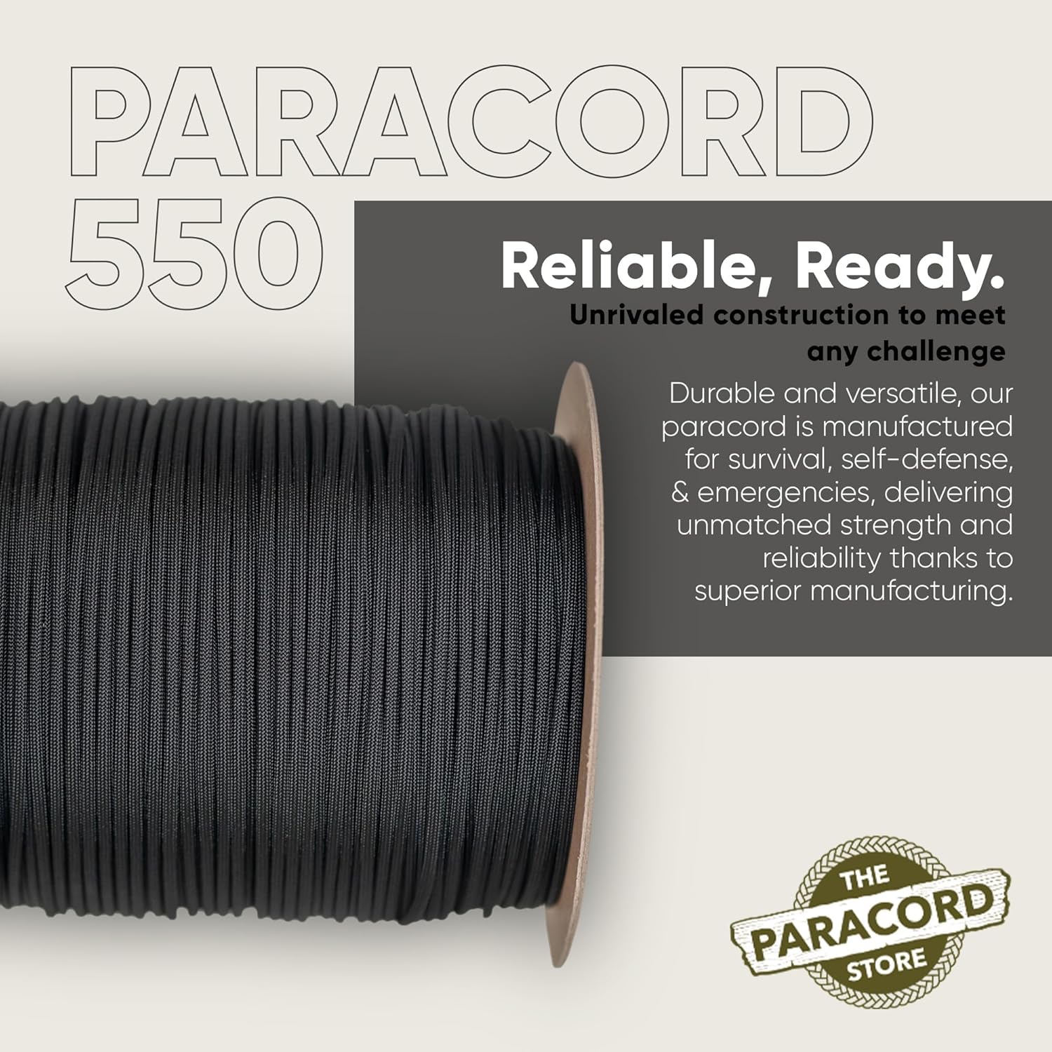 Type III 550 Paracord 1000 FT  - Para Cord 1000Ft avis et prix