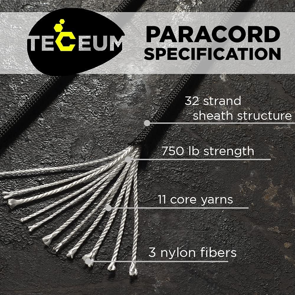 750 lb Paracord Rope 1000ft/20 - Para Cord 1000Ft avis et prix