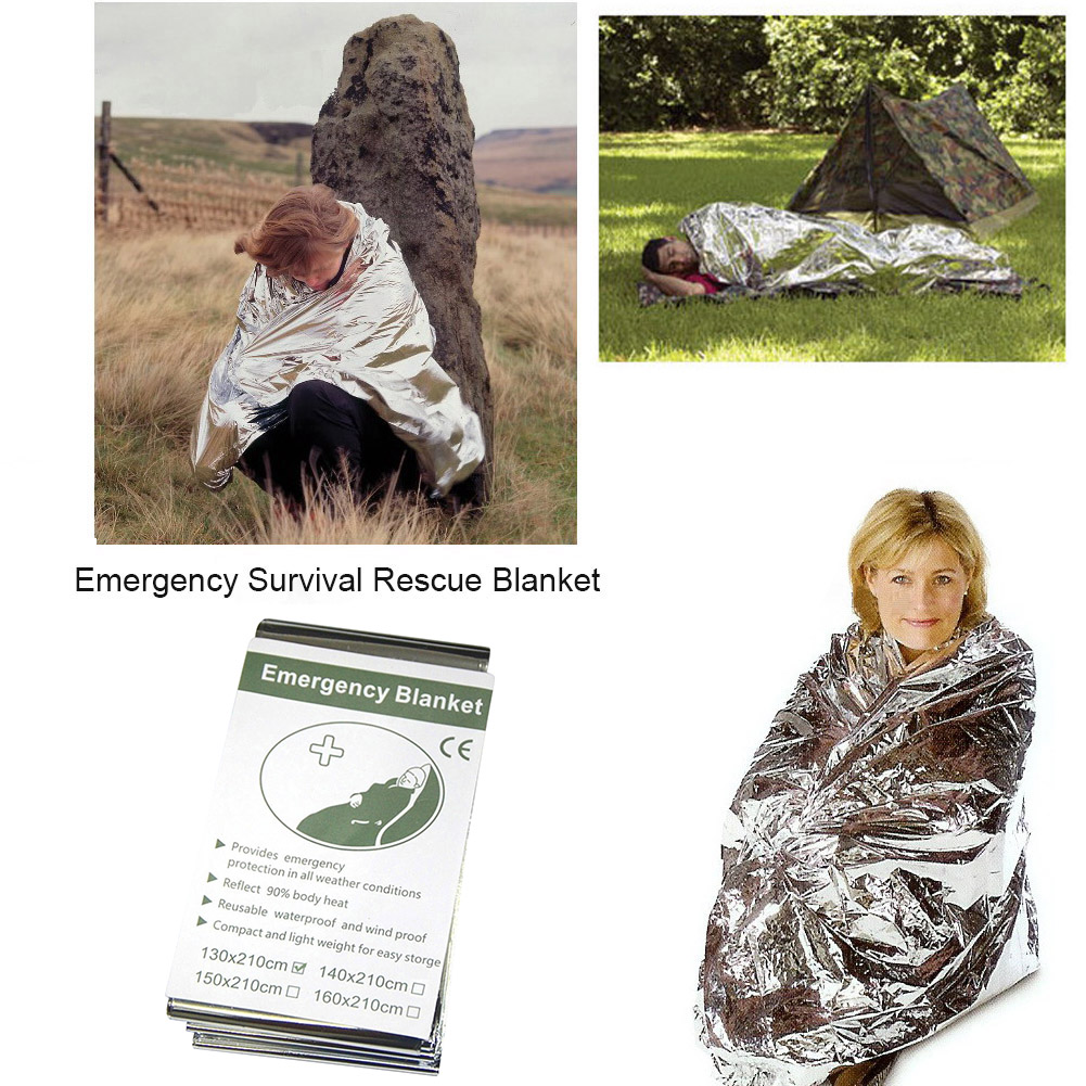 5Pcs Outdoor Emergency Blanket - Bivy Bag Emergency avis et prix