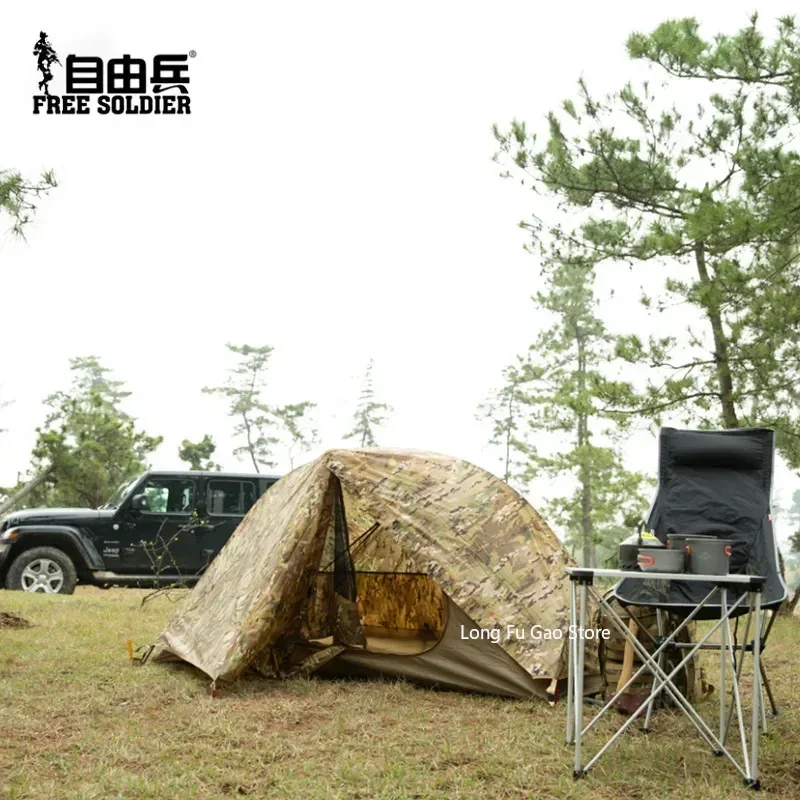 Outdoor Single Camouflage Tent - Emergency Mylar Tent avis et prix