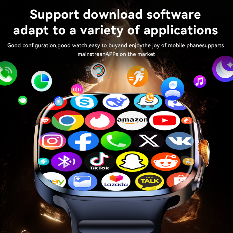 New Large Screen Smartwatch 4G - Compass Lensatic avis et prix