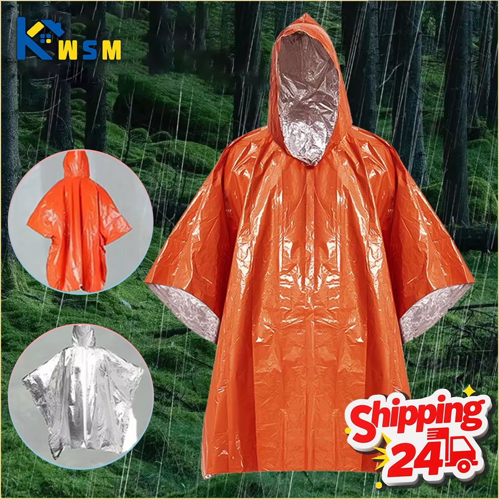 1-10PCS Emergency Blanket Ponc - Survival Blanket Reflective avis et prix