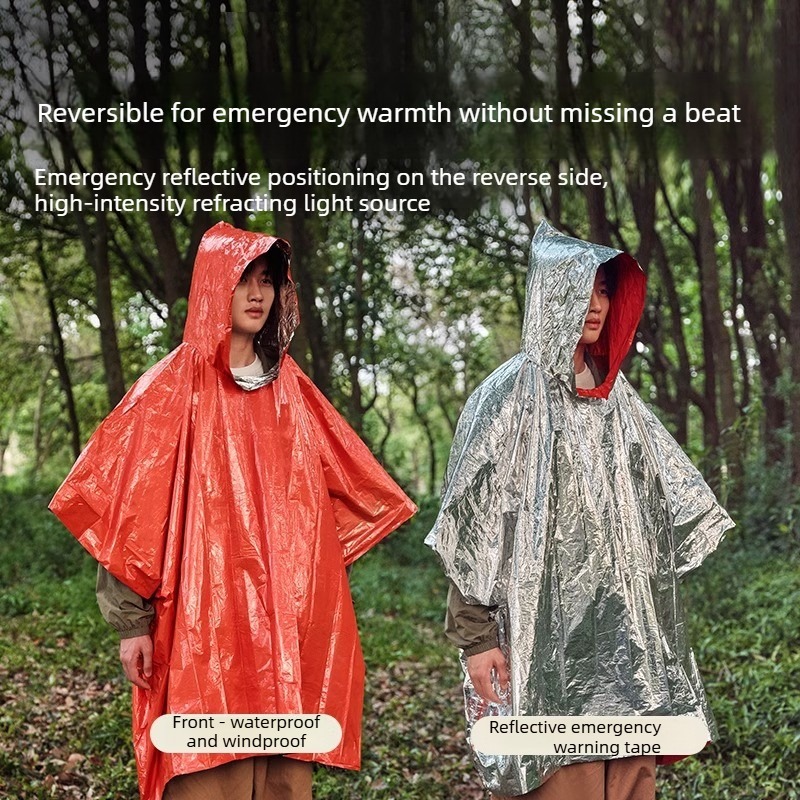 1-10PCS Emergency Blanket Ponc - Survival Blanket Reflective avis et prix