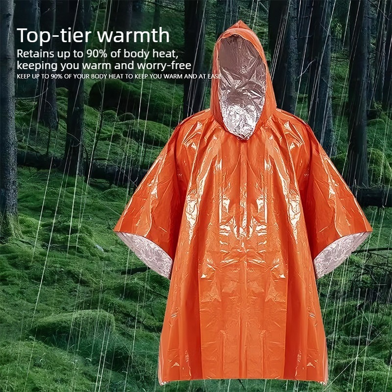1-10PCS Emergency Blanket Ponc - Survival Blanket Reflective avis et prix